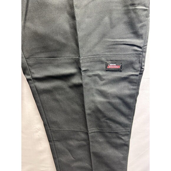 DICKIES Loose Fit Double Knee Straight Leg Black Work Pants Men's Size 36x29 NWT - Picture 2 of 10